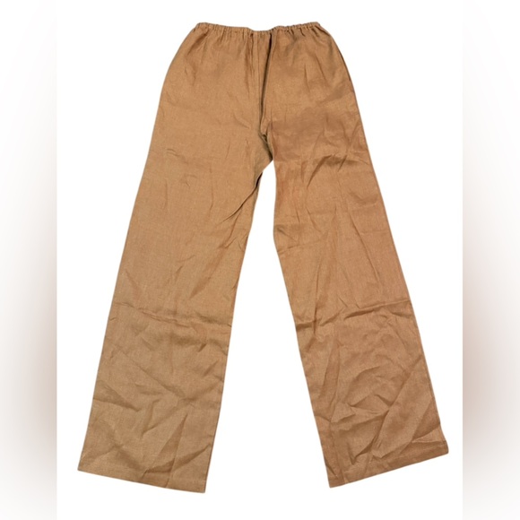 NWT Lovers & Friends Asa Easy Linen Pant in Chocolate Pants ONLY Size XS - Picture 7 of 14